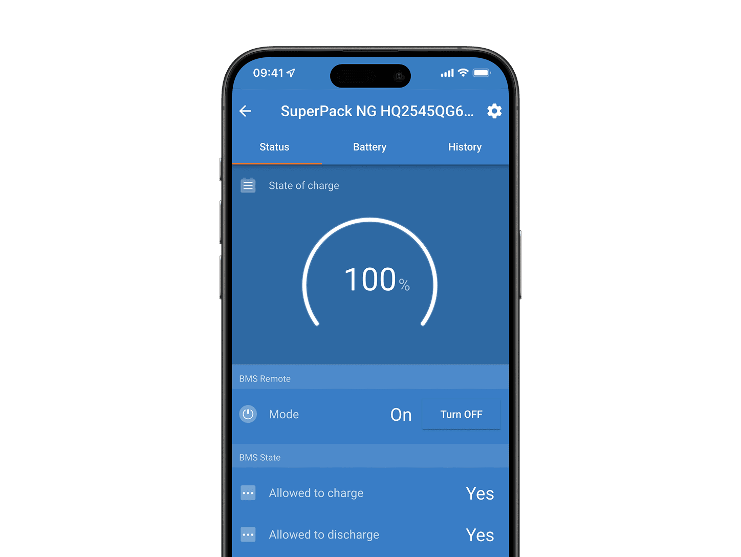 Aplicația VictronConnect