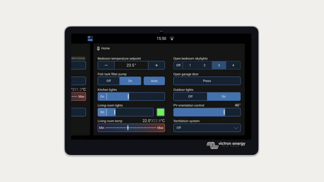 Panou de comutare Venus OS v3.70 GX