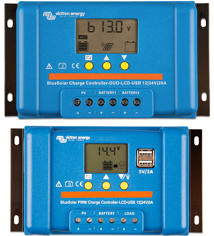 Regulator de încărcare BlueSolar PWM (DUO) LCD și USB