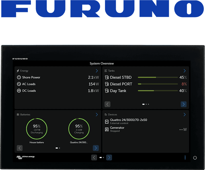 Integrare GX pe MFD marin – Furuno