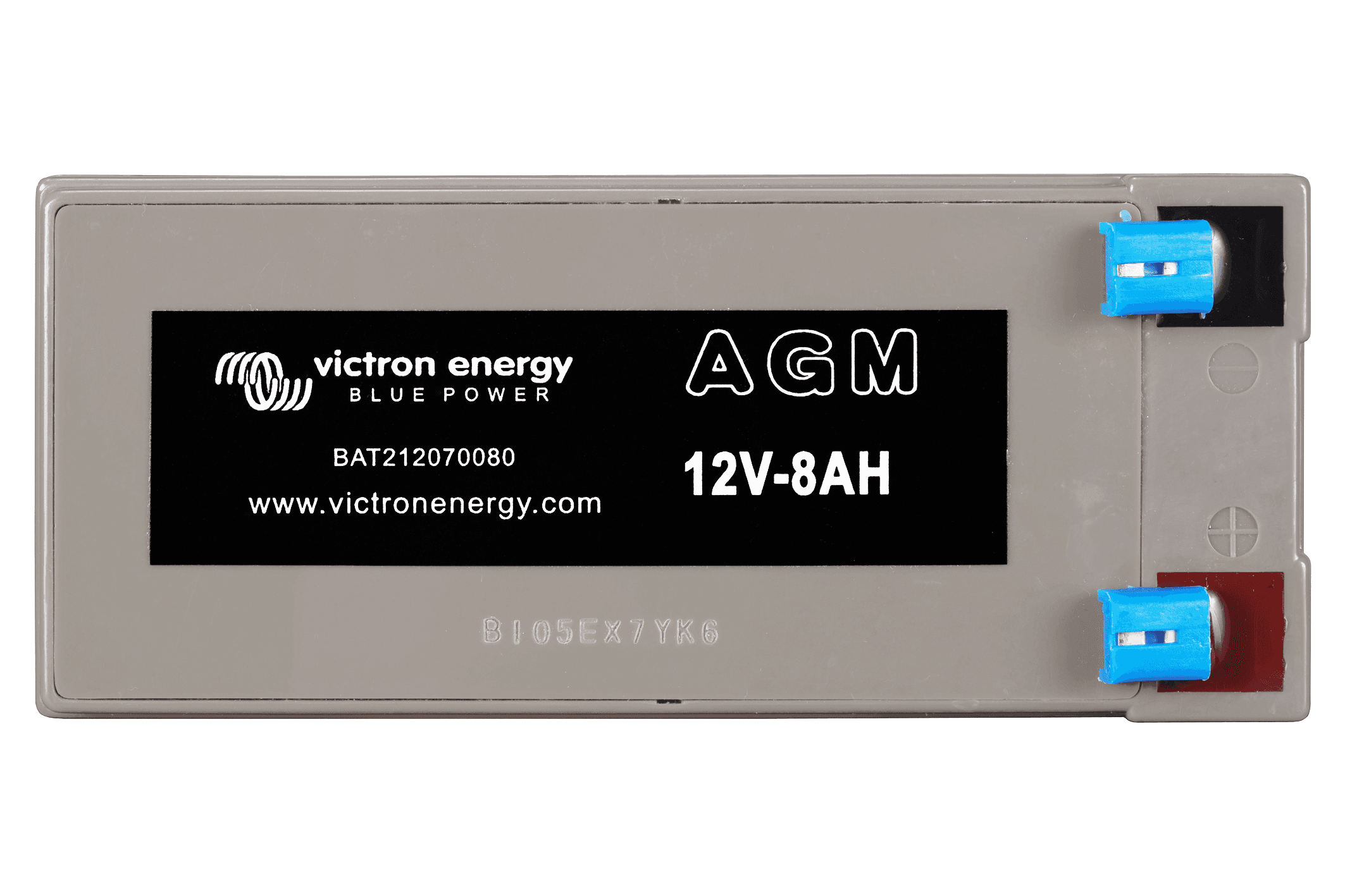 12V 8Ah AGM Deep Cycle Battery (top) thumbnail