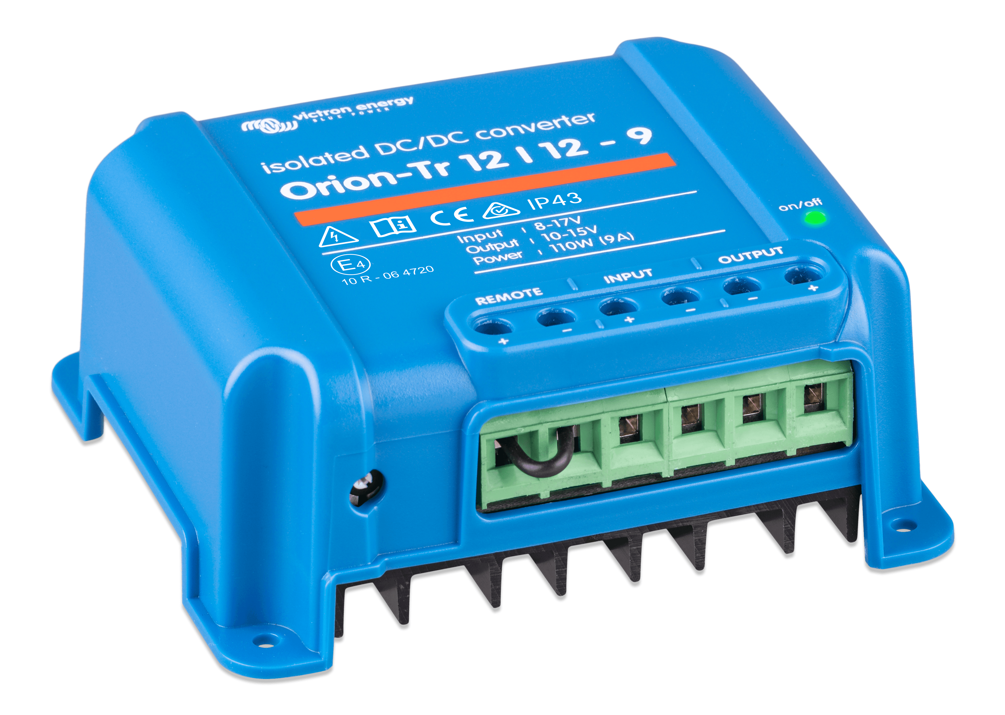 Orion-Tr 12/12-9A (110W) Isolated DC-DC converter (right) thumbnail