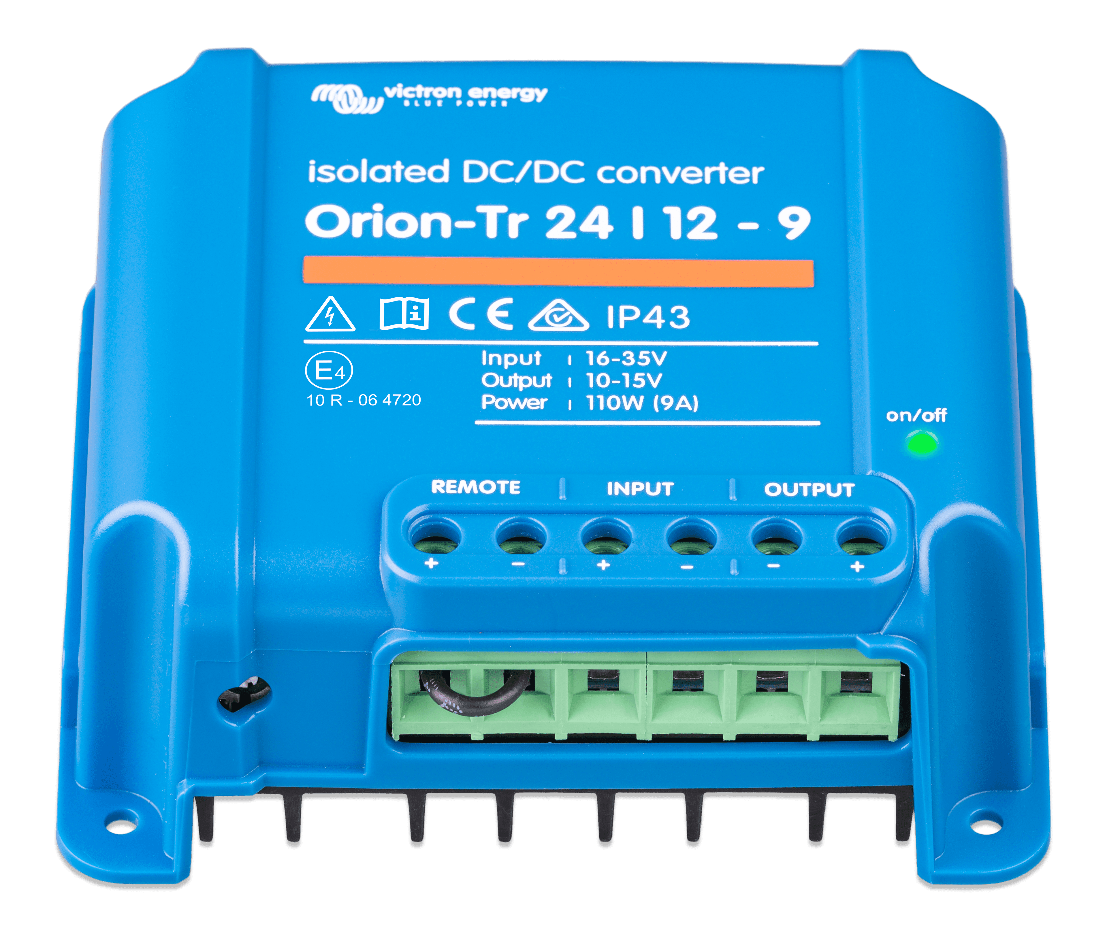 Orion-Tr 24/12-9A (110W) Isolated DC-DC converter (front) thumbnail