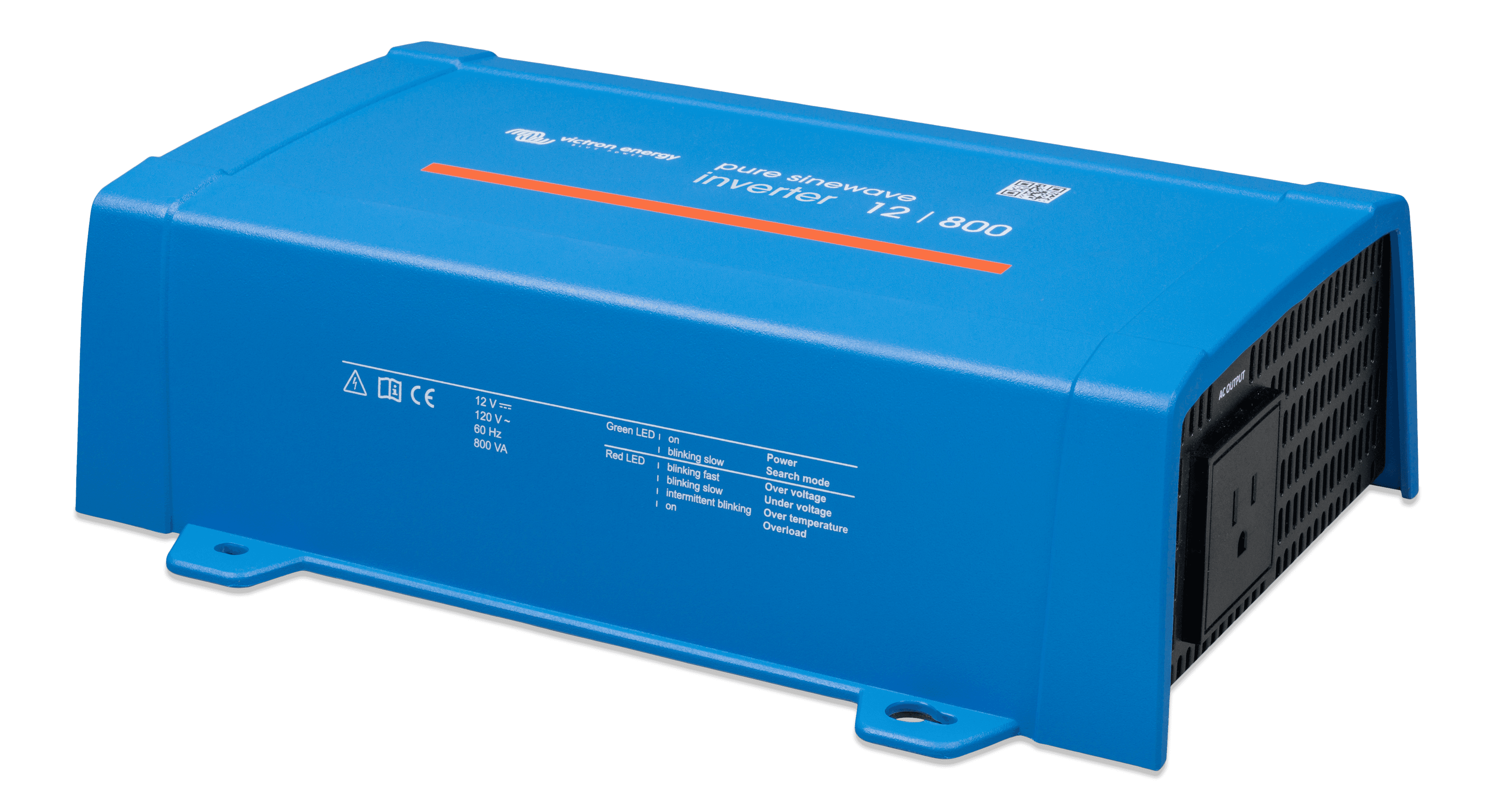 Inverter 12V 800VA 120V VE.Direct NEMA 5-15R (left)  thumbnail