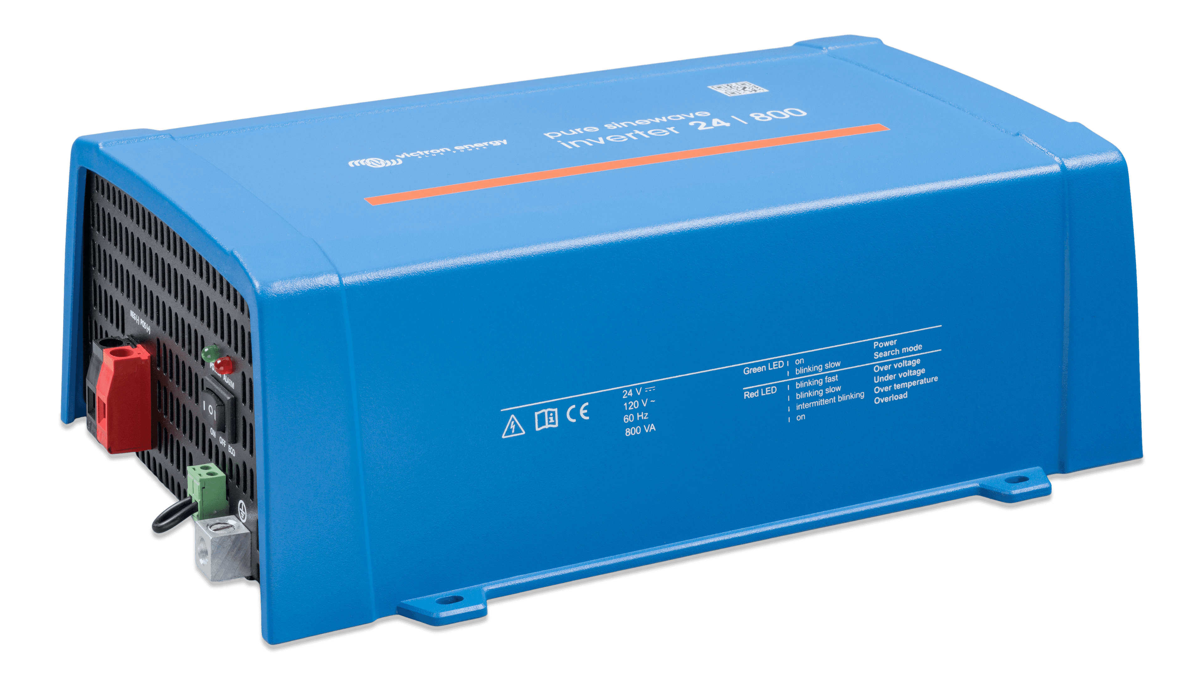 Inverter 24V 800VA 120V VE.Direct NEMA 5-15R (right)  thumbnail