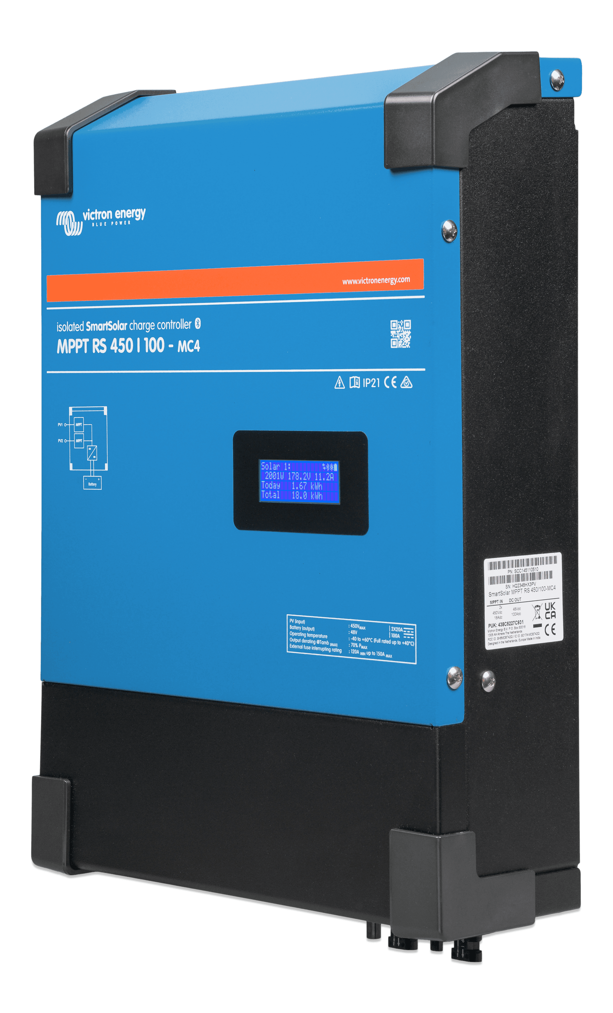 SmartSolar MPPT RS 450-100-MC4 (left) thumbnail