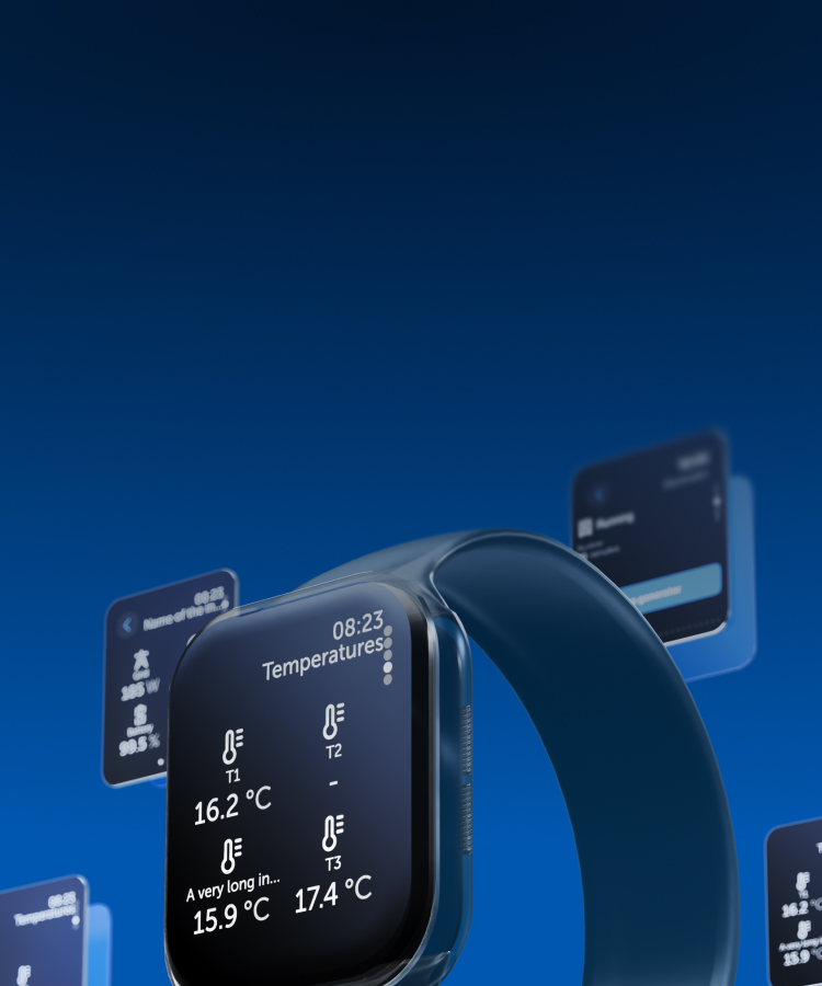 Monitorizați-vă sistemul de pe ceasul dvs.