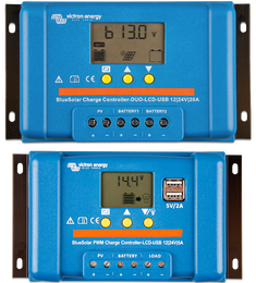 Regulator de încărcare BlueSolar PWM (DUO) LCD și USB