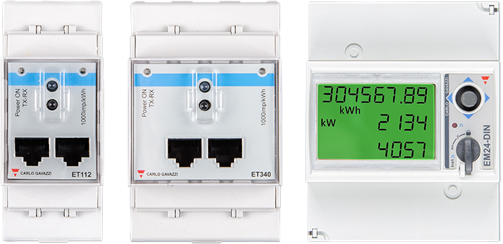 Contoare de energie ET112, ET340 și EM24