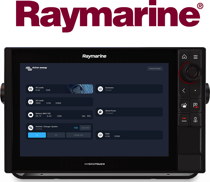Integrare GX pe MFD marin - Raymarine